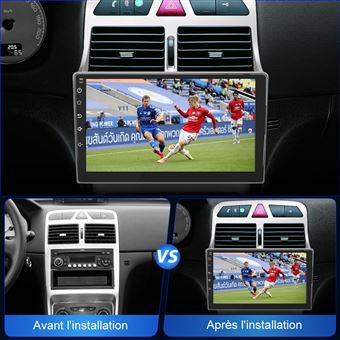 Autoradio AWESAFE Android 12 pour Peugeot 307 307CC SW (2002-2013)  [2Go+32Go] Carplay Android Auto - Autoradio - Achat & prix