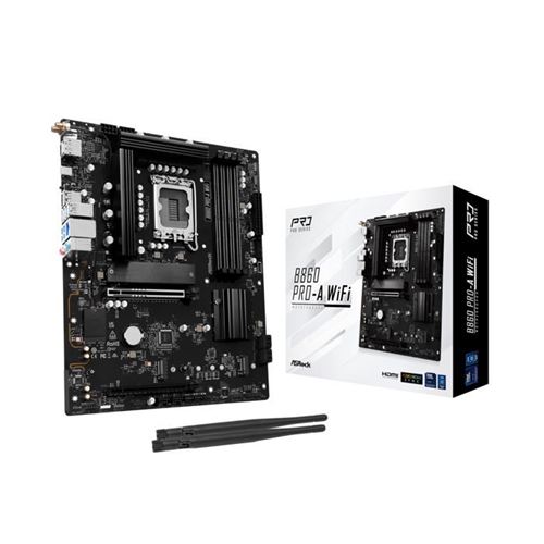 Asrock Carte Mère - B860 Pro-A - Wifi 6E - Ddr5 - Socket Lga 1851 - Image 3