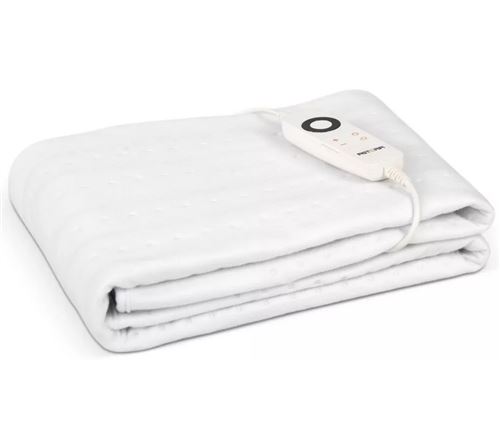 Couverture chauffante Astoria AD155A 150 x 80cm 100 W Blanc
