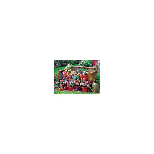 Non Communiqué Multicolore Puzzle Eurographics - Banc De Jardin, 1000 Pièces