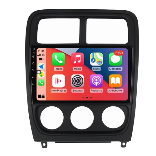 Autoradio Multimédia RoverOne CarPlay Android Auto GPS pour Dodge Caliber 2009-2011