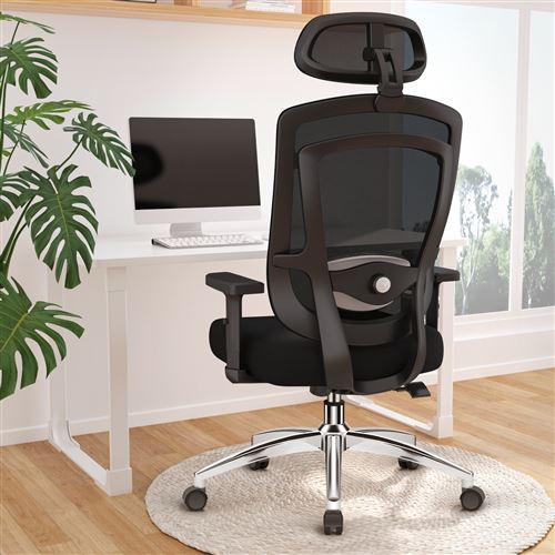 Chaise d'ordinateur sans roulettes, fauteuil de bureau, meubles