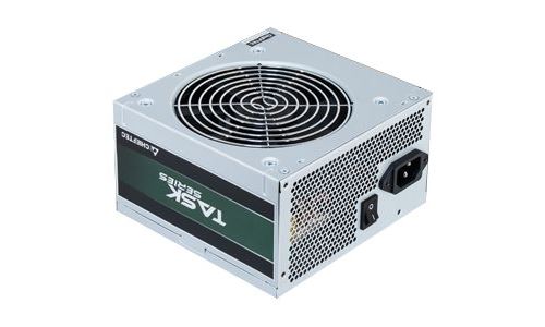 Chieftec TASK Series TPS-500S - Alimentation électrique (interne) - ATX12V 2.3 - 80 PLUS Bronze - CA 115-230 V - 500 Watt - PFC active