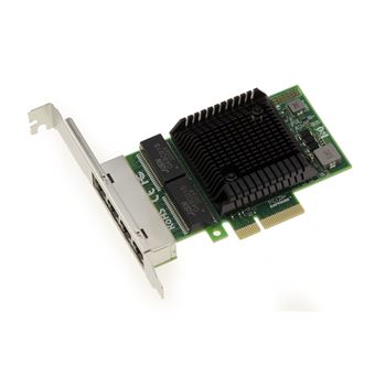Carte contrôleur réseau PCI Express PCI-E 2,5 Gigabit Ethernet 10/100/1000/25000 Mbps RJ45 LAN Adapter Low Profile Bracket, multicolore
