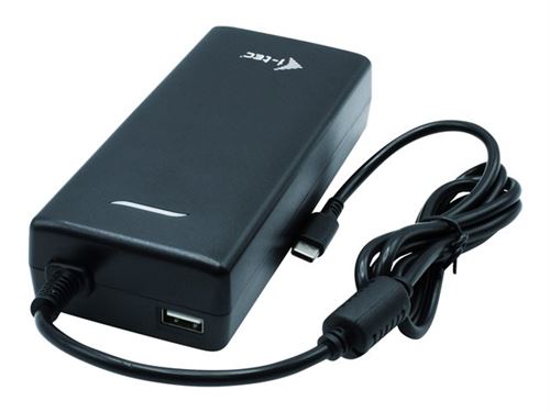 i-Tec - Station d'accueil - USB-C 3.1 Gen 2 / Thunderbolt 3 - HDMI DP - GigE - 112 Watt - avec chargeur universel i-Tec 112 W - Europe