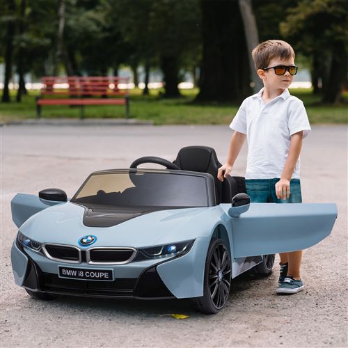 195 Sur Voiture Electrique Enfant Bmw I8 Coupe Bleu Telecommande Incluse Vehicule Electrique Pour Enfant Achat Prix Fnac