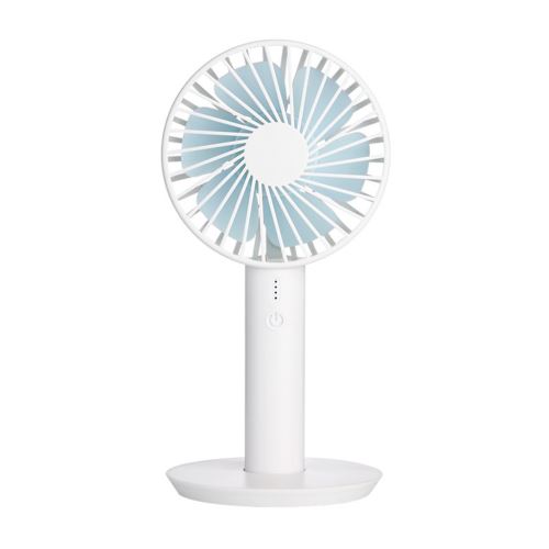 Portable Mini Ventilateur avec Écran D'Affichage Usb Rechargeable à la Main Tenue du Ventilateur de Refroidissement XJD032