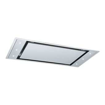 Roblin Aqua Slim 1000 - Hotte - plafond - largeur : 99 cm - profondeur : 44 cm - extraction et recirculation (avec kit de recirculation supplémentaire) - acier inoxydable