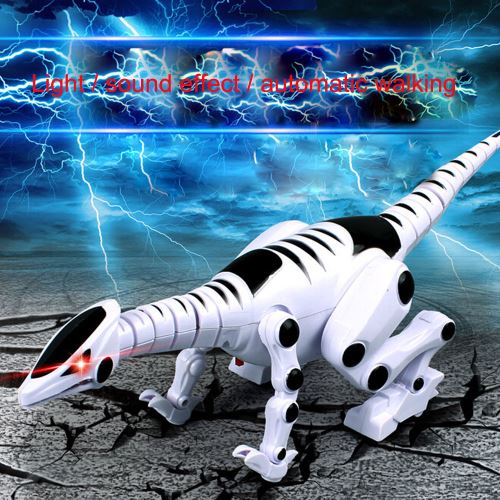 Jouet interactif Intelligent Intelligente Dinosaur Robot À Distance + Son  Jouets Lumière Cadeau blanc PT349 - Robot éducatif - Achat & prix