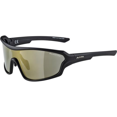 Alpina Lyron Shield Lunettes Noir/Bronze Miroir Noir/Bronze