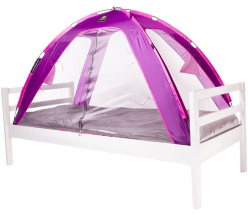 DERYAN Tente-lit avec moustiquaire 150x70x100 cm Violet