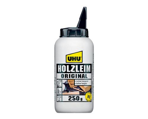 Uhu Colle À Bois Original D2, Sans Solvant, Bouteille 250 G
