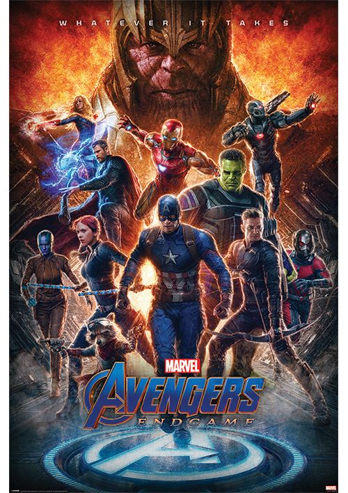 15% sur affiche / poster Avengers: Endgame - Whatever it Takes - 61x91,5cm  - Achat & prix