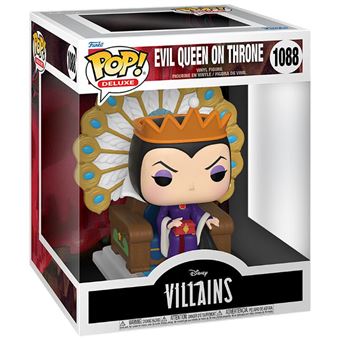 Figurine Funko Pop Deluxe Villains Evil Queen on Throne