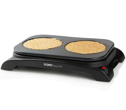DOMO DO8715P - Crêpière - 1000 Watt