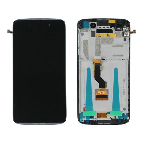 Ecran tactile noir + LCD sur châssis de remplacement pour Alcatel One Touch Idol 3 4,7 pouces (OT-6039D)
