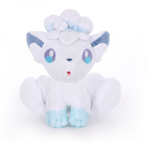 Alolan Vulpix en Peluche Anime Pokemon poupée en Peluche Jouet en Peluche Cadeau pour Enfants