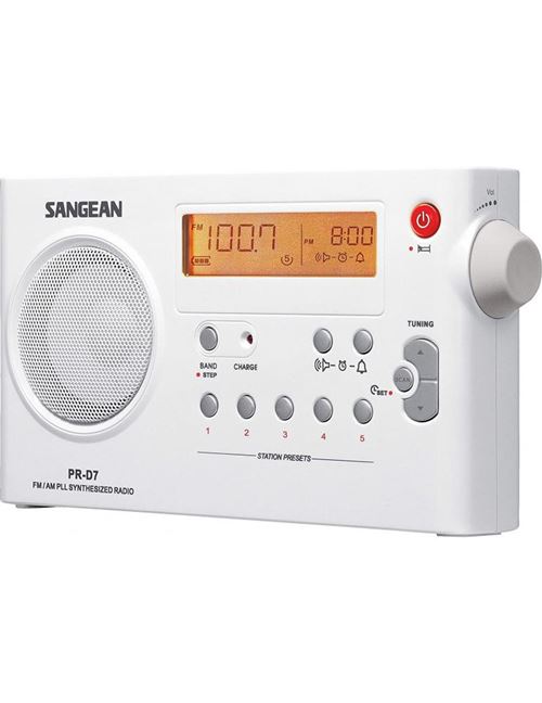 Sangean Electronics Sangean-Pr-D7 - Radio-Réveil