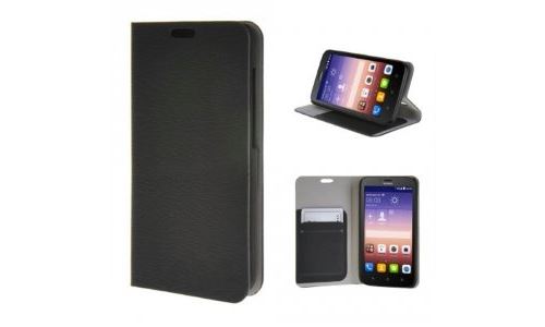 Etui Folio noir Fonex série Book Classic pour Huawei Ascend Y625