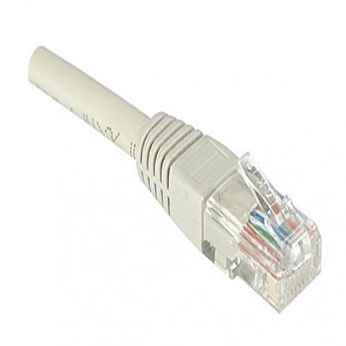 Cordon RJ45 catégorie 6 U/UTP gris - 2 m