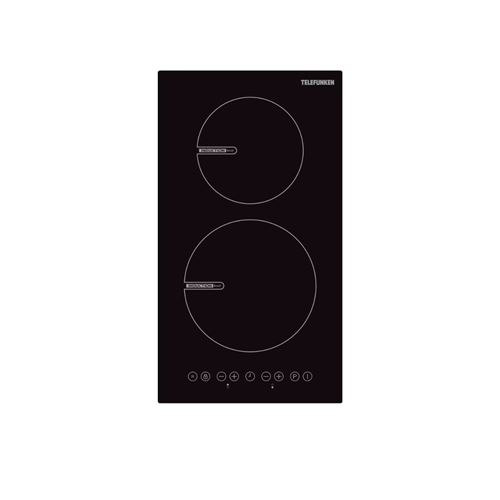 Telefunken - Table induction domino - 29 cm - 3500 W - Noir - Image 2