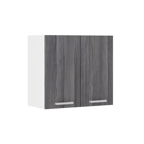 Ultra Meuble Haut De Cuisine L 60 Cm - Decor Chene Gris Mat