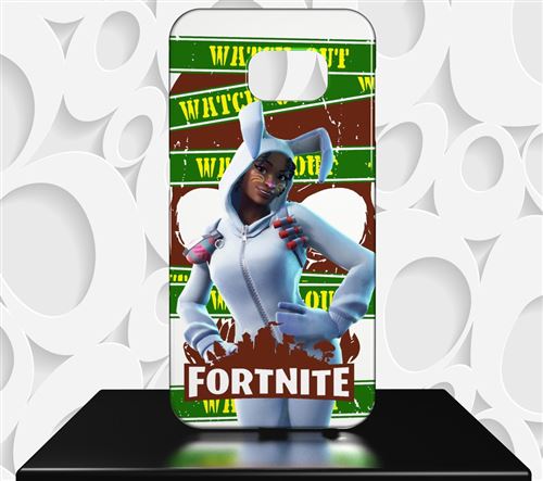 Coque Personnalisée Samsung Galaxy S6 EDGE COLLECTION JEUX VIDEOS FORTNITE BATTLE ROYALE 136