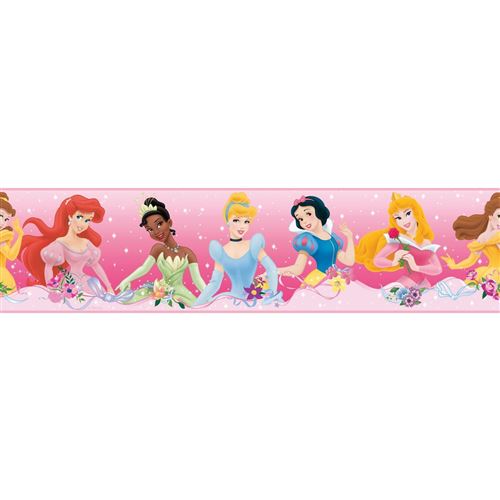 Frise adhésive Disney Princesses Dream - 12,7 cm x 4.57 m