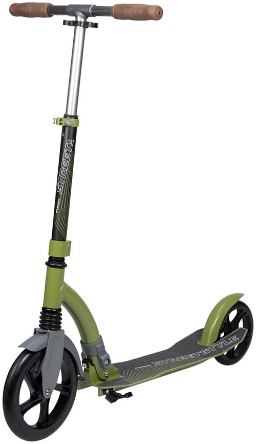Nijdam Vouwstep Easy-Fold Junior Frein à pied Gris foncé/Vert