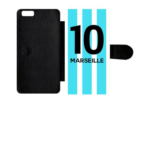 Etui À Rabat Apple Iphone 6 Plus Equipe Maillot Marseille