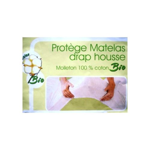 Protège matelas absorbant coton bio natura 160x200