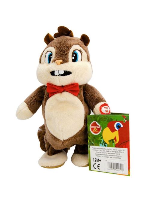 DECAR2 Ripetix Peluche Ecureuil - 20 cm