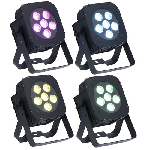 Ayra ComPar 10 spot LED RGBAW 5-en-1 (lot de 4)