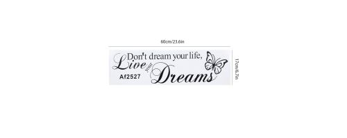 Autocollant Mural Amovible Sticker Mural Décor de Chambre à Coucher
