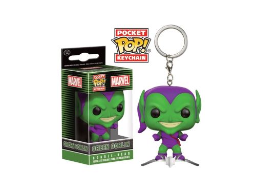 Porte Clé Marvel - Green Goblin Exclu Pocket Pop 4cm