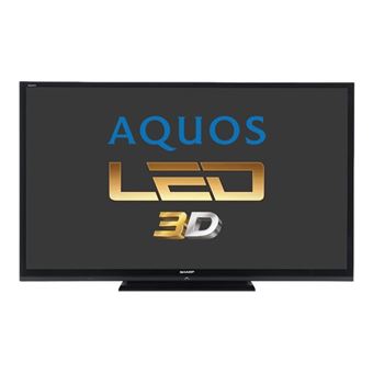 Sharp LC-80LE657EN - Classe de diagonale 80" Aquos LE657 3D TV LCD rétro-éclairée par LED - Smart TV - 1080p 1920 x 1080 - noir