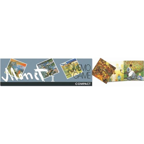 Jeux - Monet Memory Compact Silver PIATNIK Multicolore