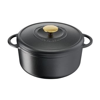 TEFAL Cocottes fonte dacier Pierre Gagnaire Heritage - Ronde - 19 cm - 2,2L