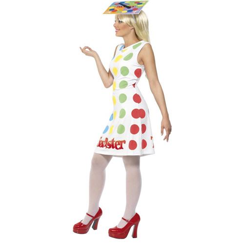 Smiffy's SM31847/S Costume Femme Twister Multicolore, S