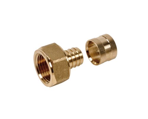 Raccord femelle fixe à glissement - Diamètre : 16 - 1/2''