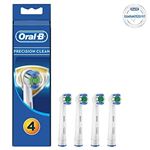 Braun oral-b oral-b precision clean lot de 4 brossettes anti-bactériennes anti-bactéries