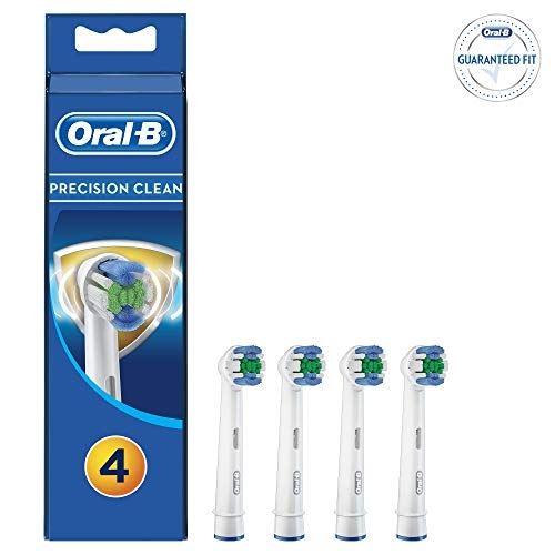 Braun oral-b oral-b precision clean lot de 4 brossettes anti-bactériennes anti-bactéries