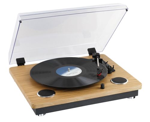 Platinevinyl met bluetooth-ontvanger TES191