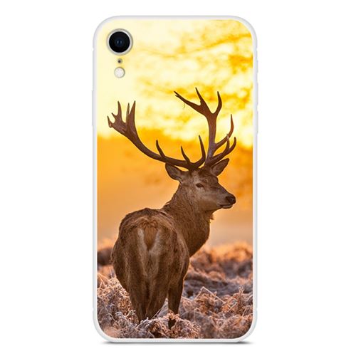 Coque en TPU impression de motifs cerf pour votre Apple iPhone XR 6.1 inch