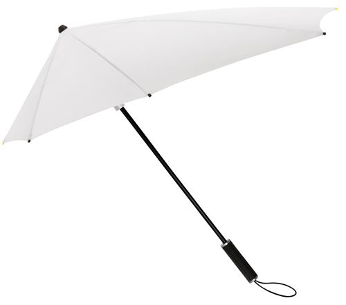 Impliva parapluie tempête ouverture STORMaximanuelle 100 cm blanc