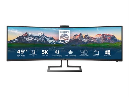 Ecran Philips BrillianceSuper Wide 499P9H 48,8 Incurvé