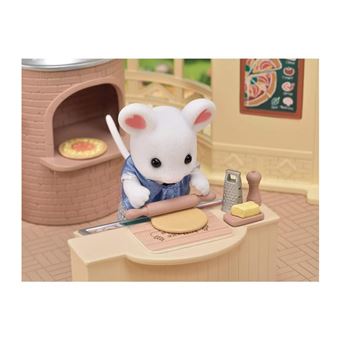 Playset Sylvanian Families La pizzeria du village