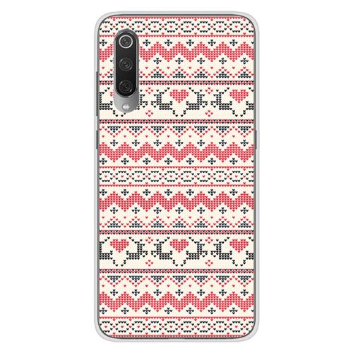 Coque en silicone imprimée compatible Xiaomi Mi 9 Mi 9 Pro NO Pull de Noël Rennes
