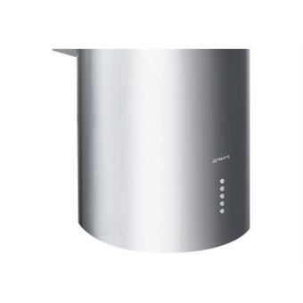 Smeg KIR37XE - Hotte - hotte îlot - largeur : 37 cm - extraction et recirculation (avec kit de recirculation supplémentaire) - acier inoxydable