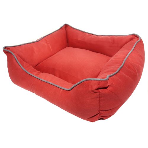 Comparer les prix de Dog Gone Smart - Corbeille en daim - Chien (56 x 51cm) (Rouge) - UTVP339